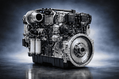 Motor industrial para maquinaria pesada