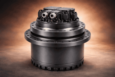 Mando final para excavadora y maquinaria pesada